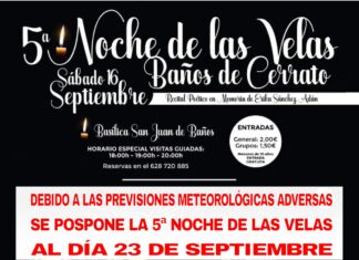 Noche de las Velas Baños de Cerrato