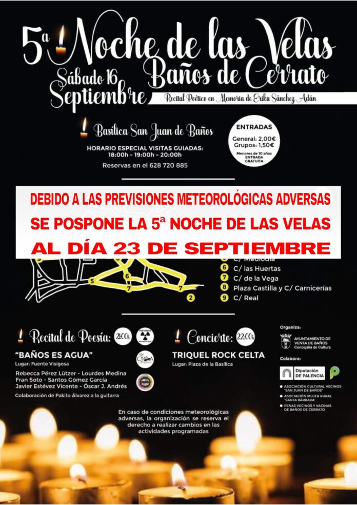 Noche de las Velas Baños de Cerrato