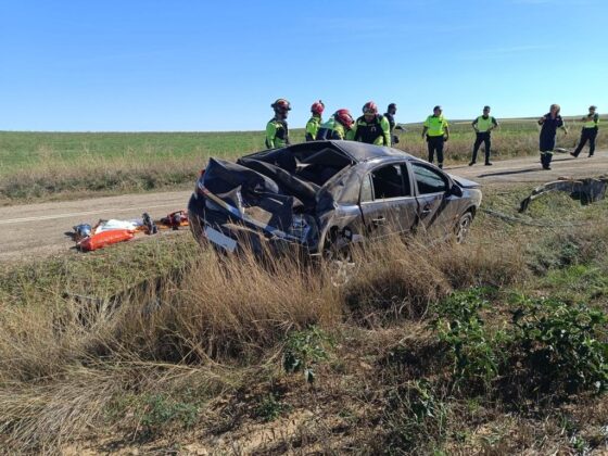 Accidente de tráfico mortal en Lantadilla