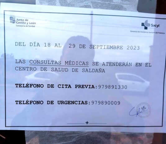 Buenavista de Valdavia, sin médico por cuarta vez este verano
