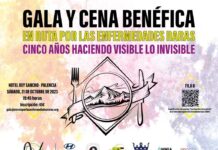 Gala y cena benéfica por en el V aniversario por las enfermedades raras