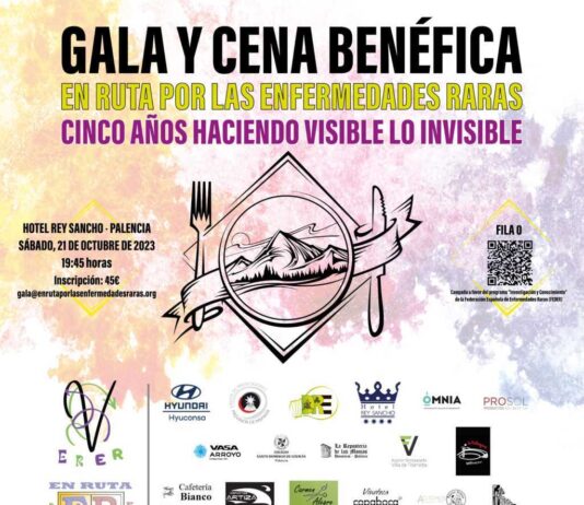 Gala y cena benéfica por en el V aniversario por las enfermedades raras