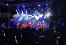 Imagen del concierto de Rayden en San Antolín. D. Aricha