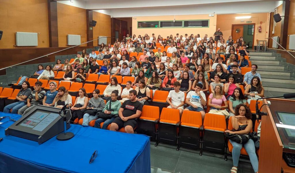 Sesión de orientación alumnado 1 curso 2023-2024 en el Campus de Palencia