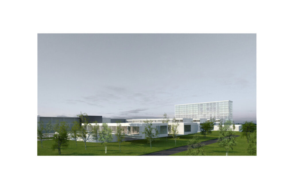 Maqueta de las obras del Hospital Río Carrión de Palencia