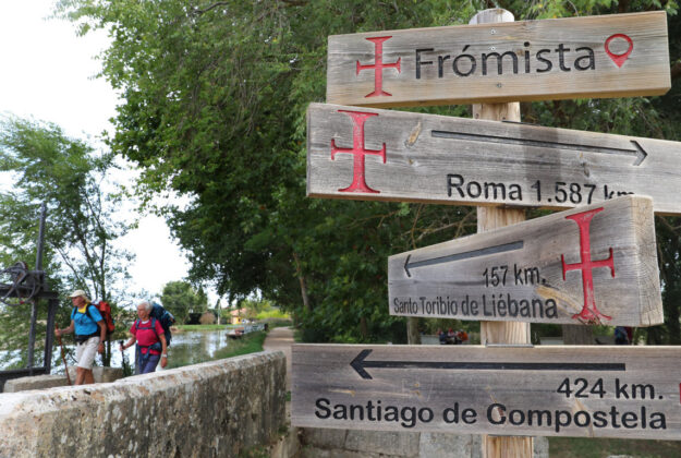 Camino Lebaniego a su paso por la provincia de Palencia