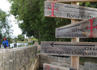 Camino Lebaniego a su paso por la provincia de Palencia