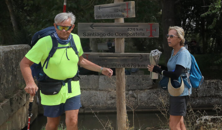 Camino Lebaniego a su paso por la provincia de Palencia