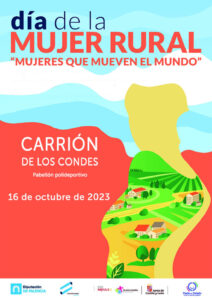 Cartel de la celebración del Día de la Mujer en Carrión de los Condes