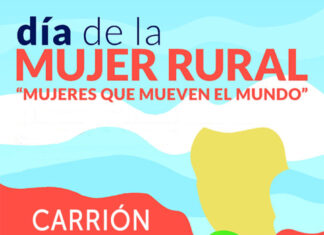 Cartel de la celebración del Día de la Mujer en Carrión de los Condes