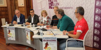 Presentación carrera día sin alcohol Palencia