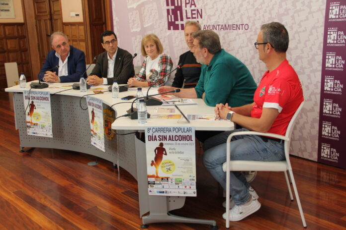 Presentación carrera día sin alcohol Palencia