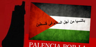 manifestación palestina
