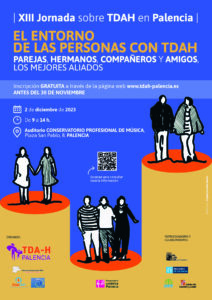 Cartel XIII Jornada sobre TDAH en Palencia