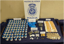 Incautación de la Policía Nacional en Palencia