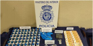Incautación de la Policía Nacional en Palencia