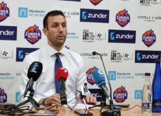 Declaraciones de Marco Justo, entrenador del Zunder Palencia tras el partido contra Girona