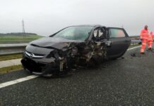 Accidente vial A67 en Herrera de Pisuerga