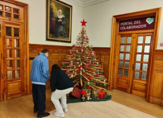 Árbol deseos hall HH Palencia