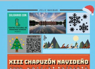 CARTEL CHAPUZÓN NAVIDEÑO