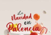Cartel del programa navideño de la ciudad de Palencia