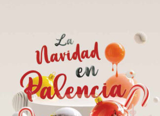 Cartel del programa navideño de la ciudad de Palencia