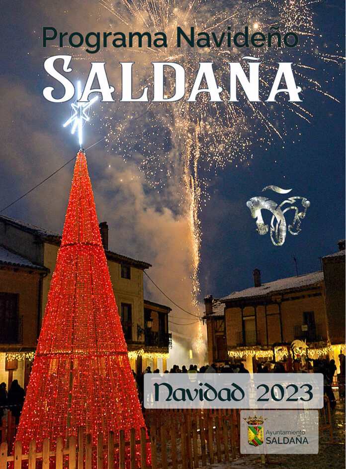 Cartel programa navidad 2023 Saldaña