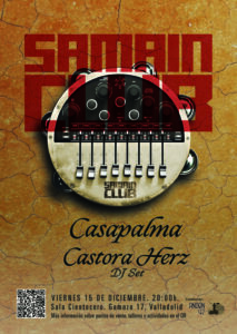 Cartel SAMAIN MUSIC