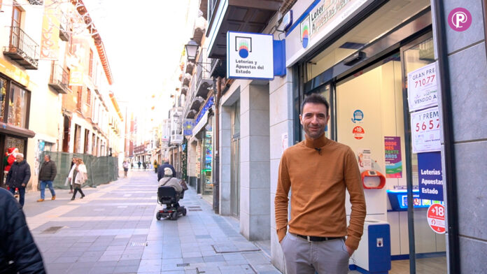 la profecía de la gárgola en la administración de lotería de palencia de la calle barrio y mier