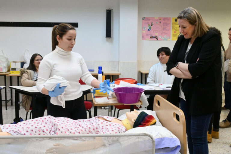 La consejera de Familia, Isabel Blanco