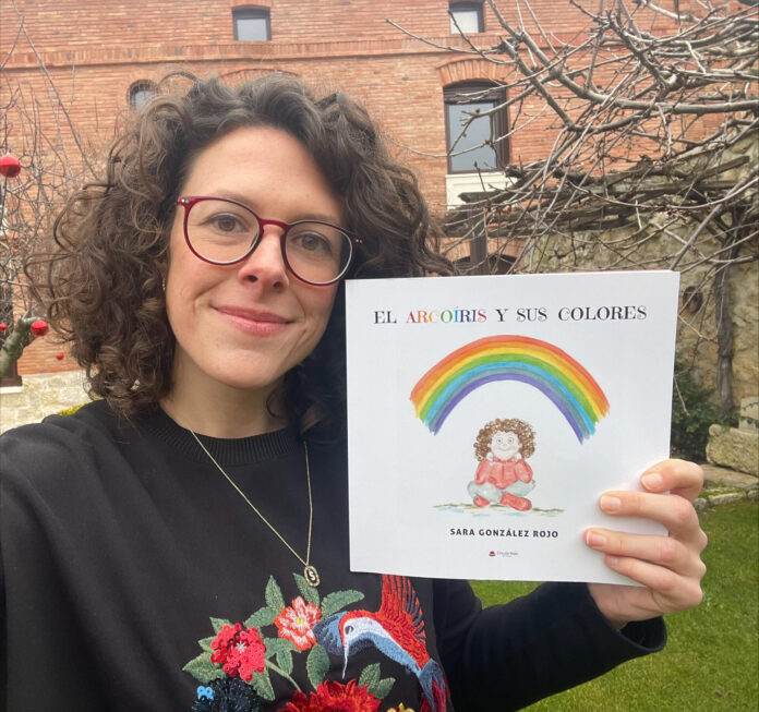 Sara González Rojo con El arcoíris y sus colores