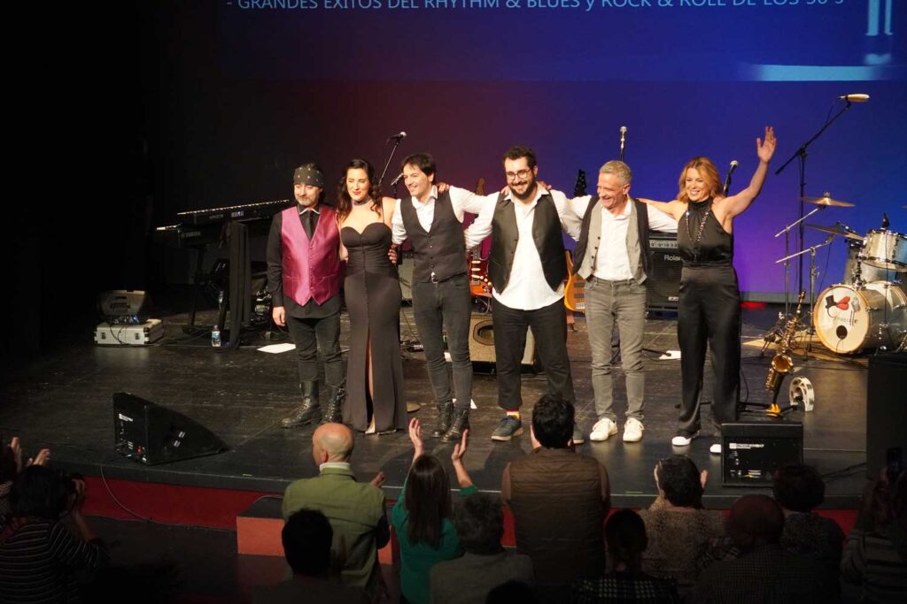 Charlotte Blues Band - Concierto Benéfico en el Teatro Principal el 25 de enero de 2024, a favor de la Asociación Contra el Rabdomiosarcoma. A. Acitores