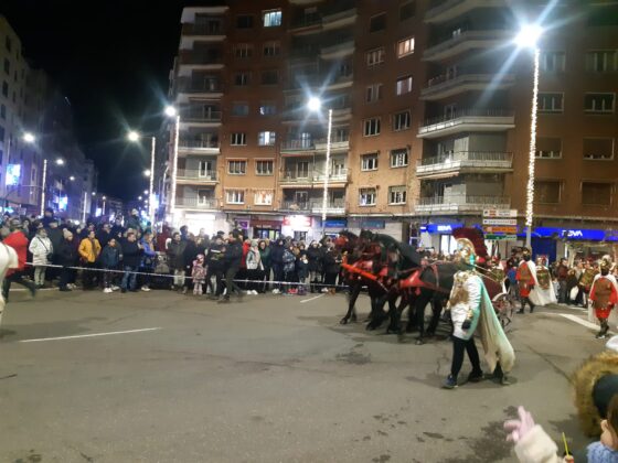 Cabalgata de Reyes en Palencia 2024