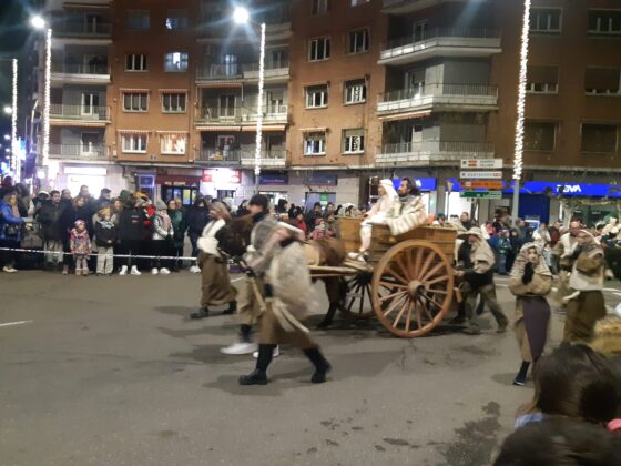 Cabalgata de Reyes en Palencia 2024