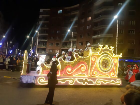 Cabalgata de Reyes en Palencia 2024