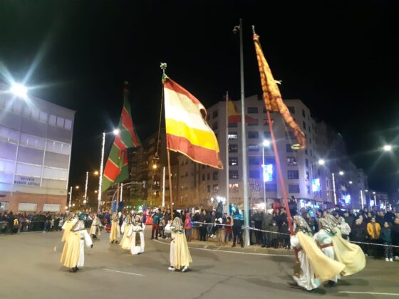 Cabalgata de Reyes en Palencia 2024