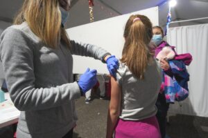 La Puebla ya fue en su momento un punto de vacunación masivo durante la pandemia del Covid. / ICAL