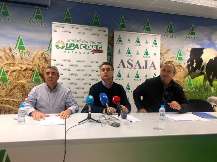 Asaja UPA y COAG anuncian movilizaciones en Palencia