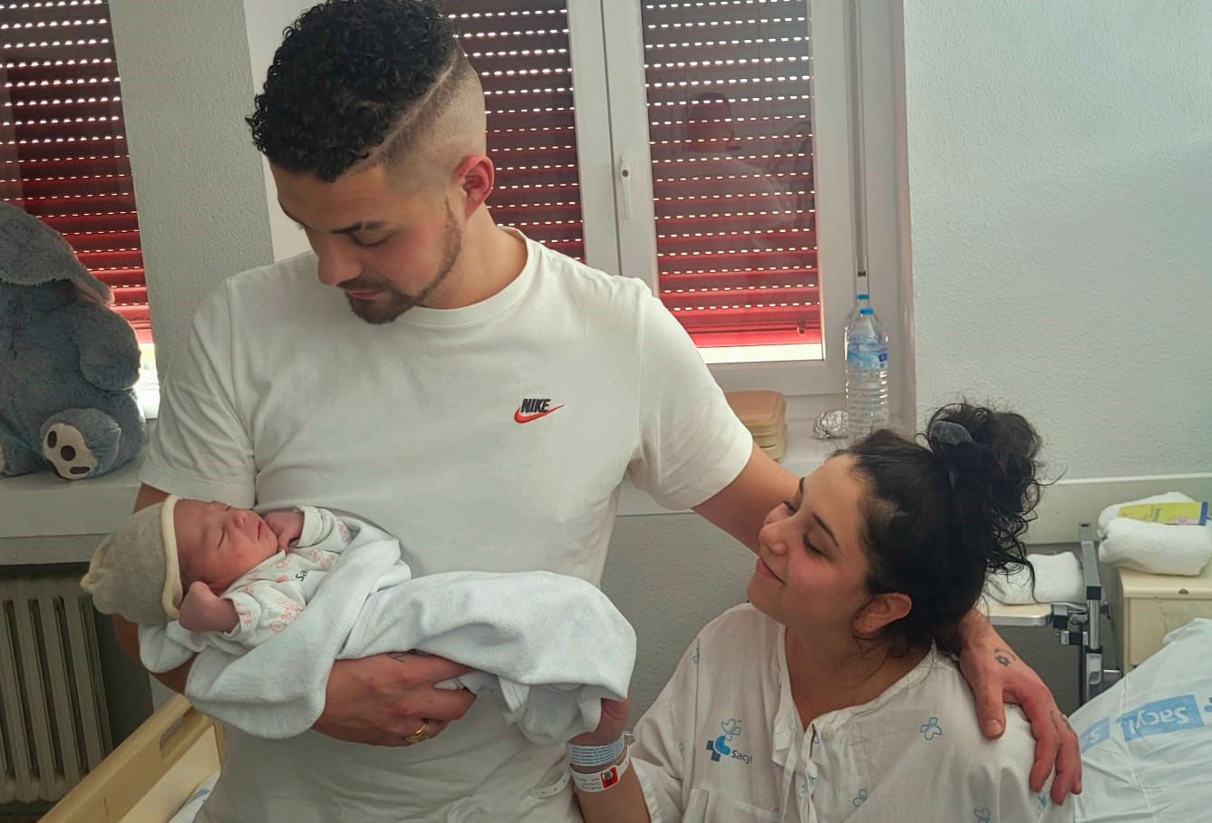 Daniel es el primer bebé nacido en 2024 en Palencia