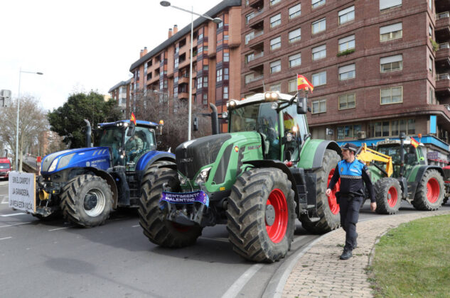 Tractorada en Palencia. / Brágimo (ICAL)