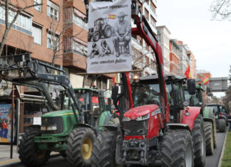 Tractorada en Palencia. / Brágimo (ICAL)