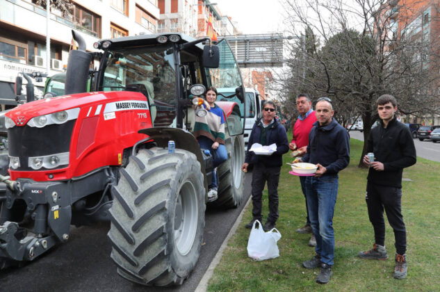 Tractorada en Palencia. / Brágimo (ICAL)