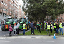 Tractorada en Palencia. / Brágimo (ICAL)