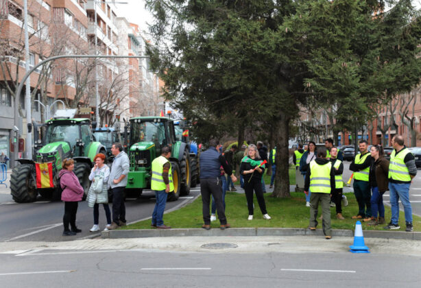 Tractorada en Palencia. / Brágimo (ICAL)