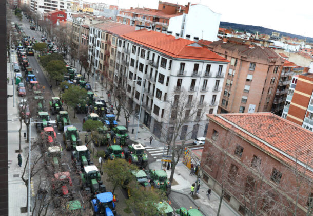 Tractorada en Palencia. / Brágimo (ICAL)