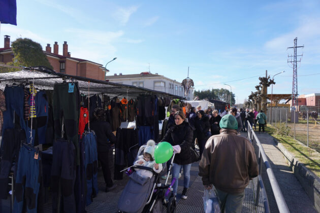 Feria de las Candelas en Saldaña 2024 mercado