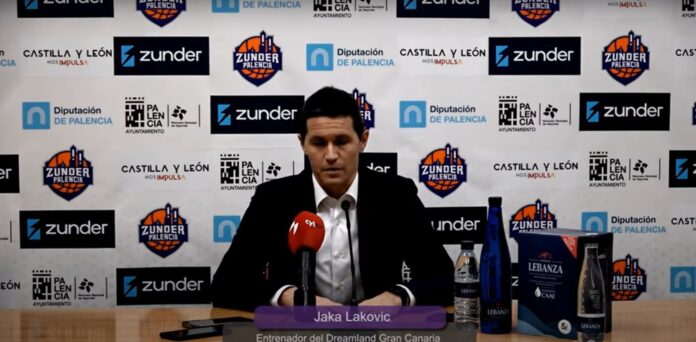 Declaraciones de Jaka Lakovic, entrenador de Gran Canaria tras su derrota ante Zunder Palencia