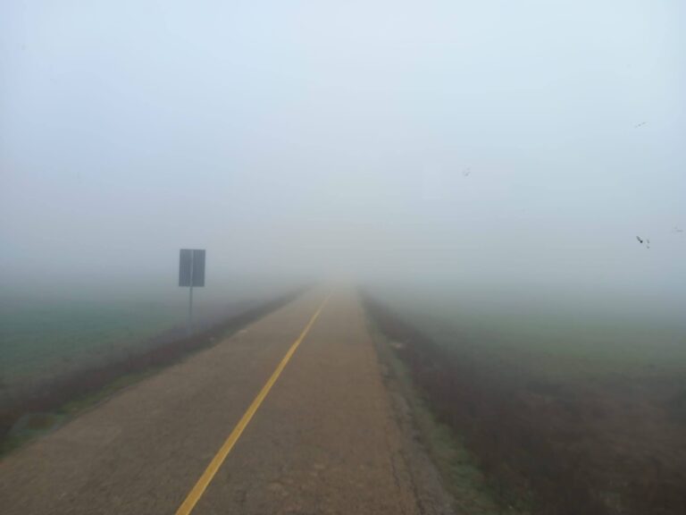 La niebla reduce la visibilidad en un tramo de 40 kilómetros de la A-67