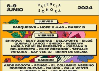 Palencia Sonora 2024 - cartel por días