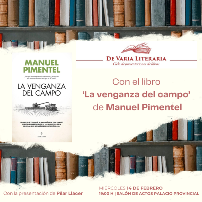 Presentación libro la venganza del campo de Manuel Pimentel